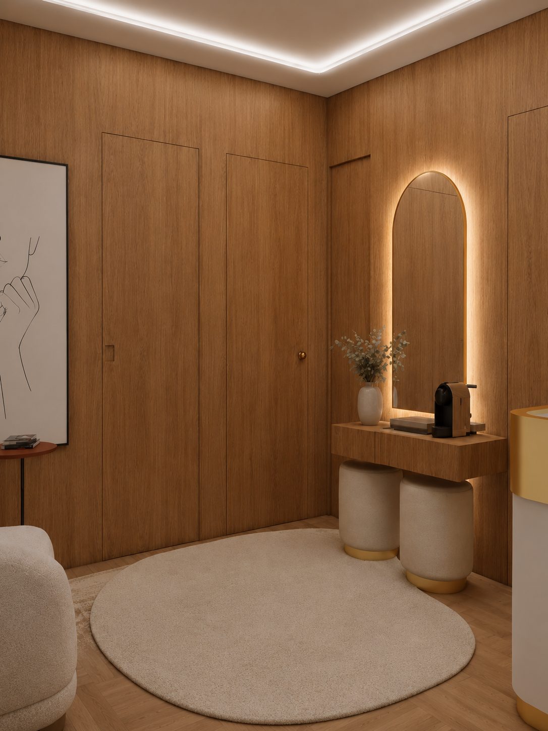 Interior da Gabi Nascimento Clinic